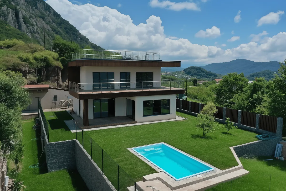 Композитный бассейн Laguna 6 — визуализация в Пскове