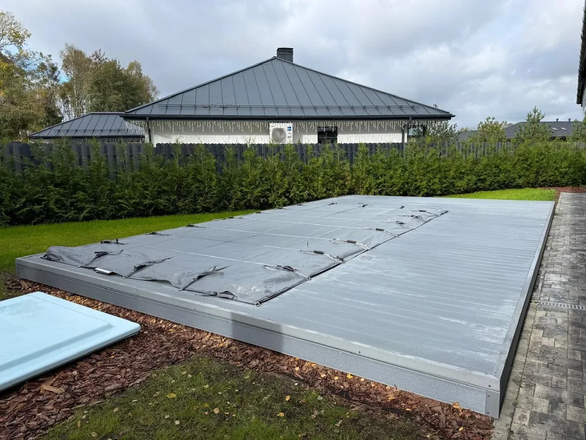 Покрывало Laguna Cover Mesh — установка в Пскове