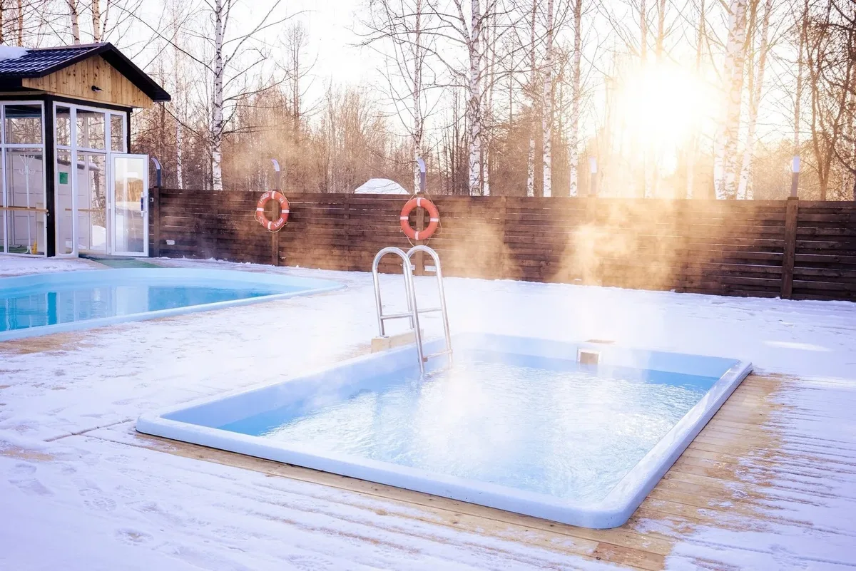 Композитный бассейн Laguna 4 — установка в Пскове