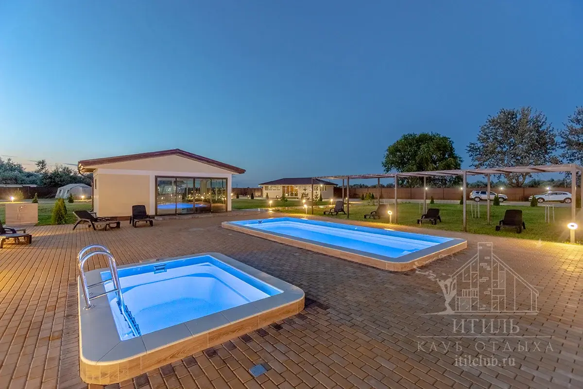 Композитная купель Laguna 3 — установка в Пскове